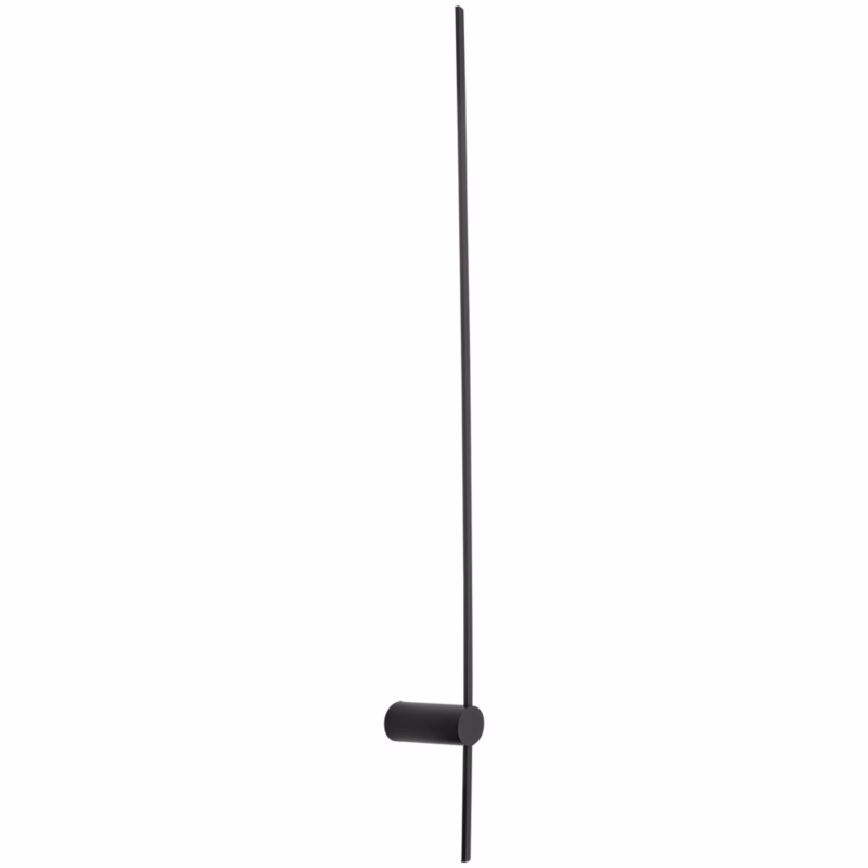 Kinkiet ścienny Nowodvorski Lighting Saber czarny styl nowoczesny LED 16W 3000K 540lm IP20 wym: 5,5 x 120 x 13,5 cm – 1 szt.