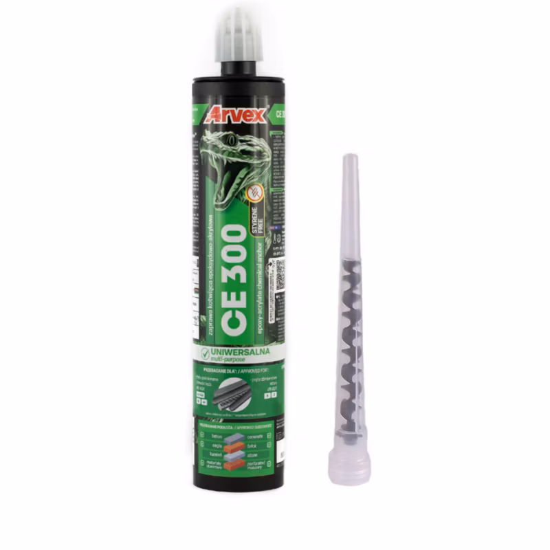 Kotwa Chemiczna ARVEX CE 300 ml zestaw 2szt.