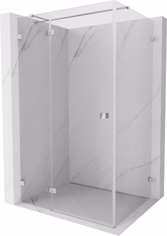 Kabina prysznicowa Mexen Lunar T chrom transparent 115×80 cm 1 szt.