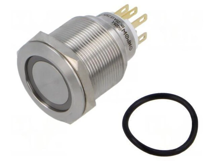 Przełącznik wandaloodporny Poz: 2 SPDT 3A220VAC 5A24VDC GQ25‑L‑11ZE/J/R/24V/S