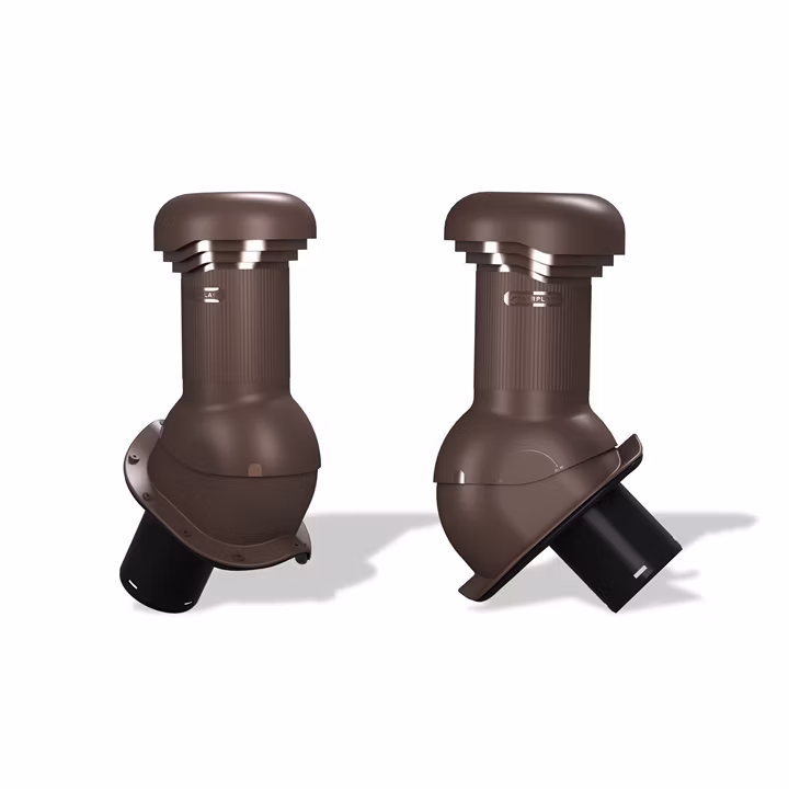 Kominek wentylacyjny WIRPLAST PERFEKTA PRO 125mm z odpływem kondensatu do blachodachówki i trapezu wentylacja 1szt.