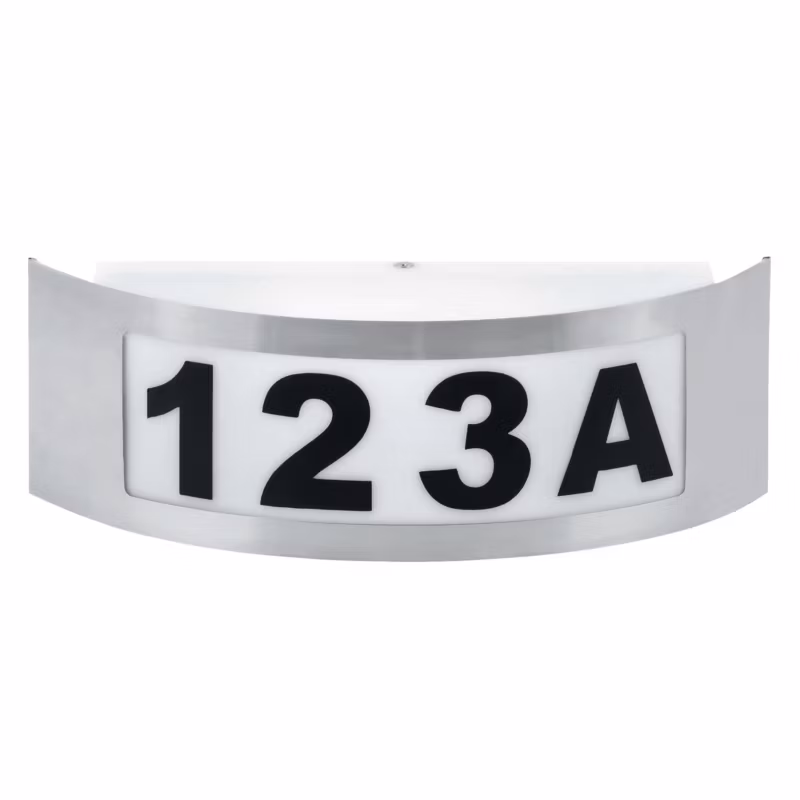 Kinkiet ścienny zewnętrzny Polux Rono srebrno-biały 1 x E27 x 14W IP44 wym: 9 x 31,5 x 10 cm – 1 szt.