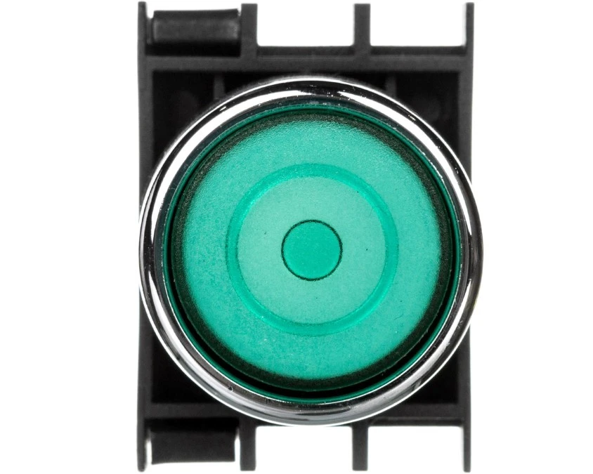 Przycisk sterowniczy kryty, stabilny, 1NO, zielony T0‑B100FY