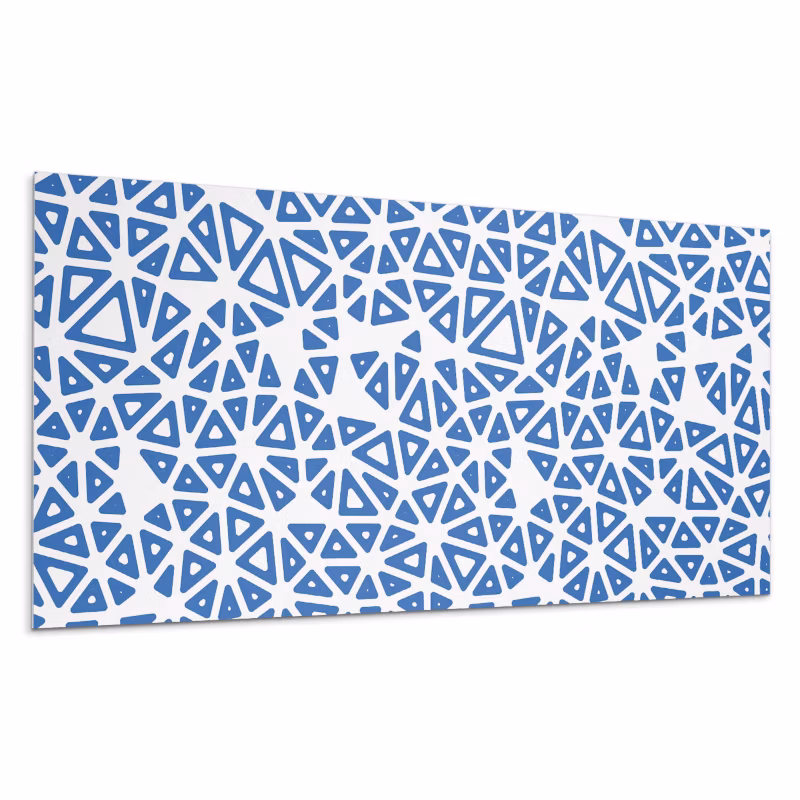 Kafelki samoprzylepne Wallfluent 60×30 cm Trójkątna kompozycja w stylu abstrakcyjnym 6 szt.
