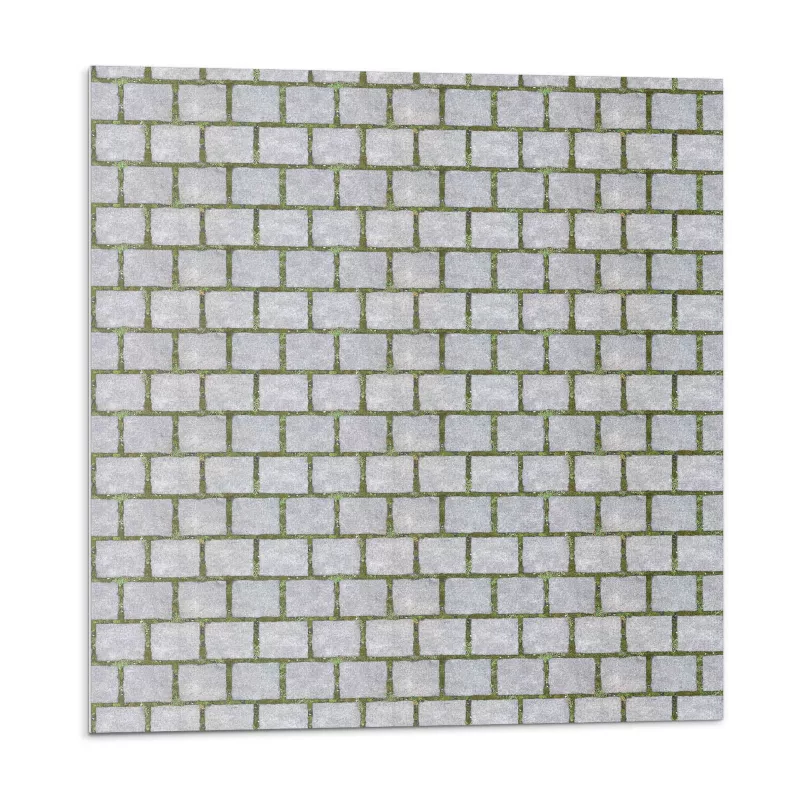 Kafelki samoprzylepne Wallfluent 50×50 cm Rustykalny motyw ceglanej struktury 4 szt.