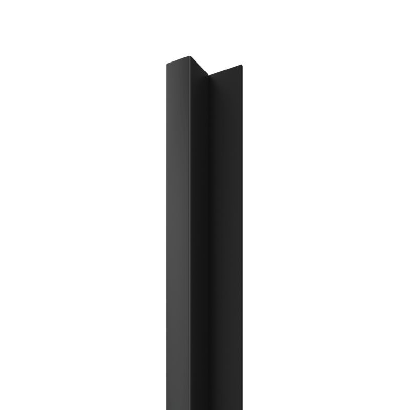 Lamel ścienny na czarnej płycie Stegu Linea 1, czarny 275×6,4 cm panel dekoracyjny 1 szt.
