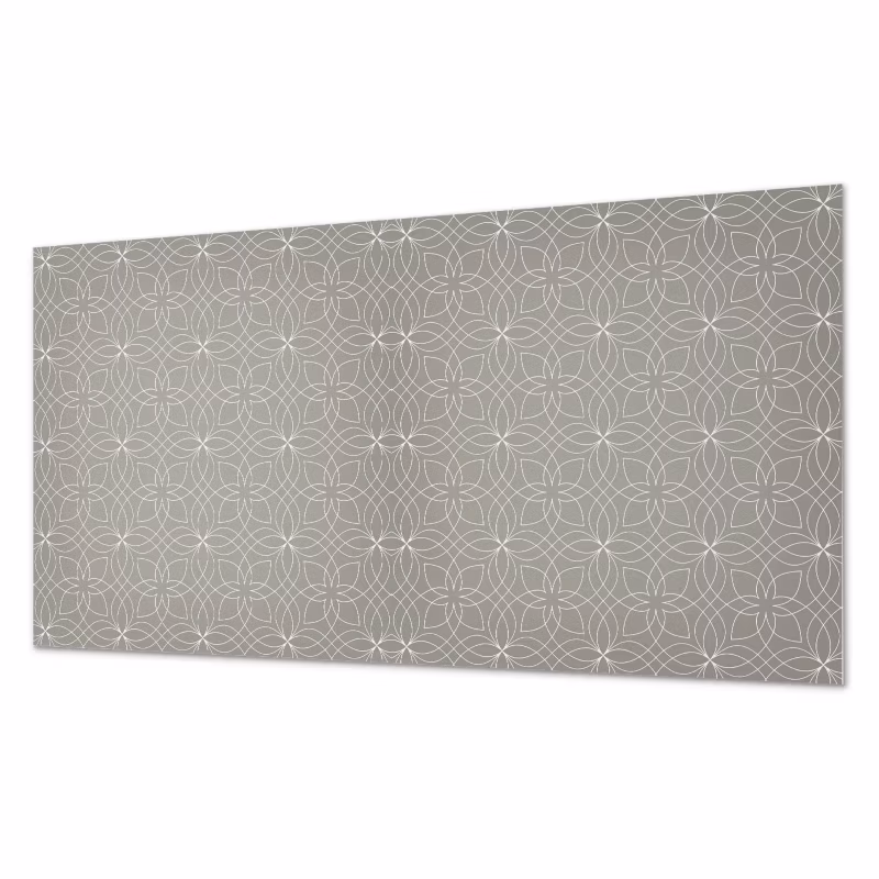 Komplet Kafelków PCV ArtPrintCave 40×20 cm Geometryczny wzór kwiatów 10 szt.