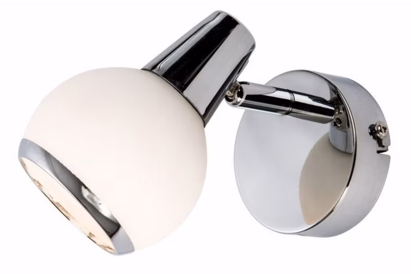 Kinkiet ścienny Reality Loris chromowany 1 x E14 x 40W IP20 wym: 12 x 8 x 14 cm – 1 szt.