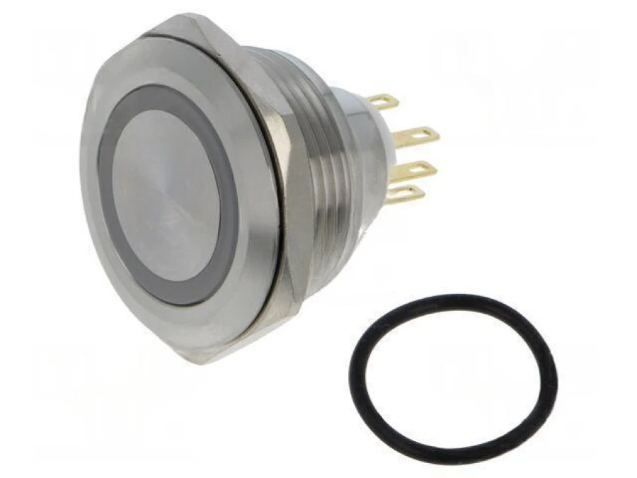 Przełącznik wandaloodporny Poz: 2 SPDT 3A220VAC 5A24VDC GQ30‑L‑11E/J/Y/12V/S