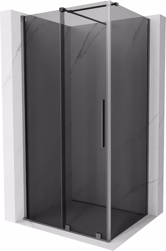 Kabina prysznicowa Mexen Velar rozsuwana 150 x 100 cm grafit gun metal 1 szt.