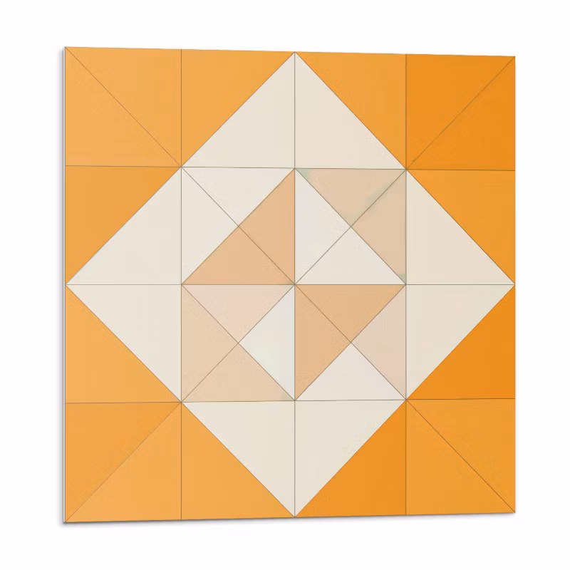 Kafelki samoprzylepne Wallfluent 30×30 cm Romby w nowoczesnym stylu graficznym 9 szt. 4070095555996