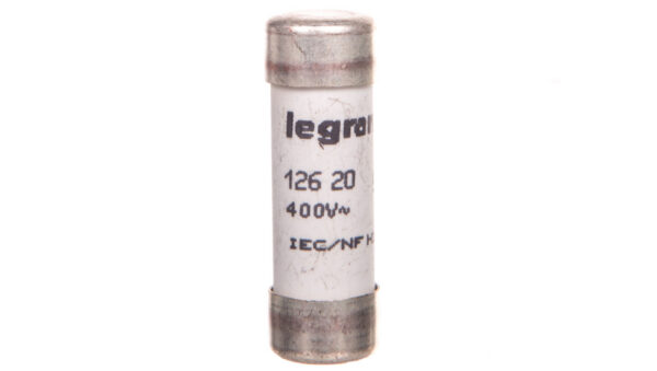 Wkładka bezpiecznikowa cylindryczna 10,3×31,5mm 20A 400V 012620 /10 szt./