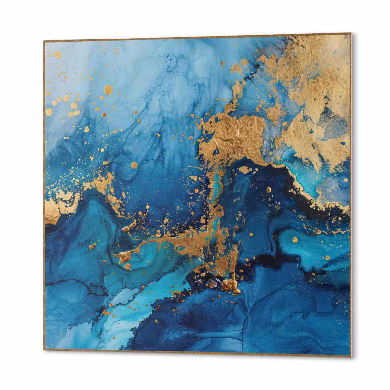 Komplet Kafelków PCV ArtPrintCave 20×20 cm Abstrakcyjny wzór wody 20 szt.