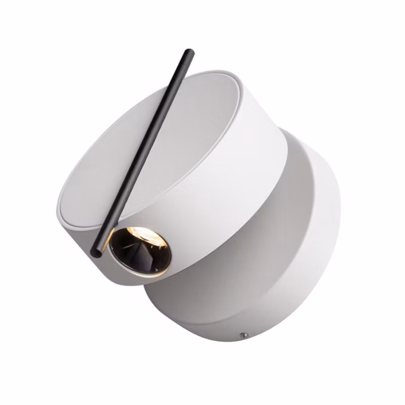 Kinkiet ścienny Maytoni Nuance biało-czarny LED 4W 3000K 200lm IP20 wym: 14 x 10 x 6,65 cm – 1 szt.
