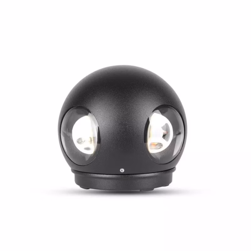 Kinkiet V-TAC 834 czarny LED 4W 4000K 428lm IP65 – 1 szt.