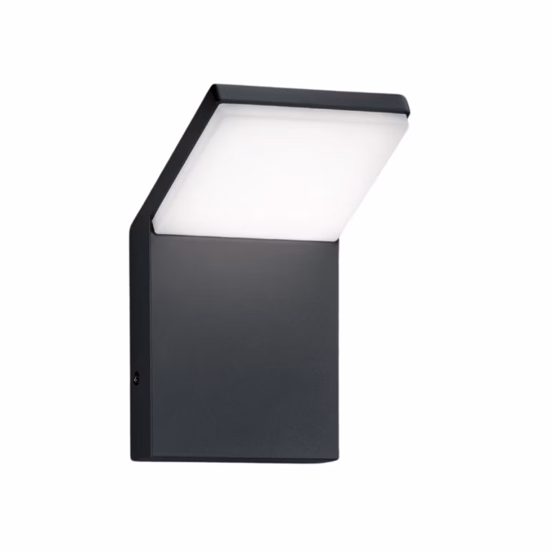 Kinkiet ścienny zewnętrzny Trio Pearl antracytowo-biały LED 9W 3000K 900lm IP54 wym: 16 x 10 x 10,5 cm aluminium – 1 szt.