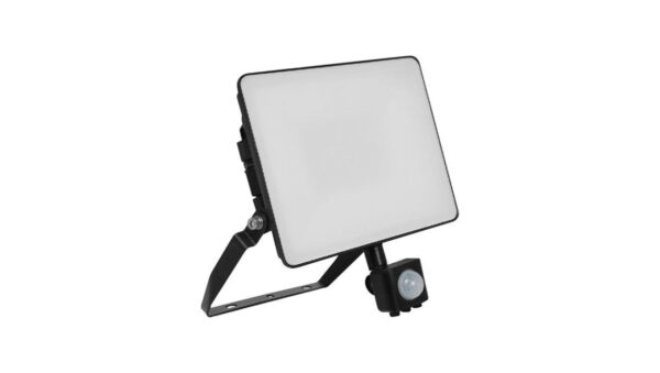 Projektor LED z czujnikiem ruchu FLUXI MC 20W 2400lm 6500K IP65 Czarny 5 Lat Gwarancji 23843-5
