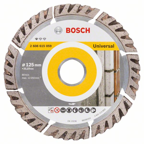 Tarcza diamentowa Standard for Universal 125×22,23mm Bosch 2608615059