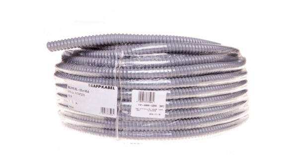 Rura ochronna karbowana PVC SILVYN EL 12×16,4 ciemnoszara 61747370 /30m/