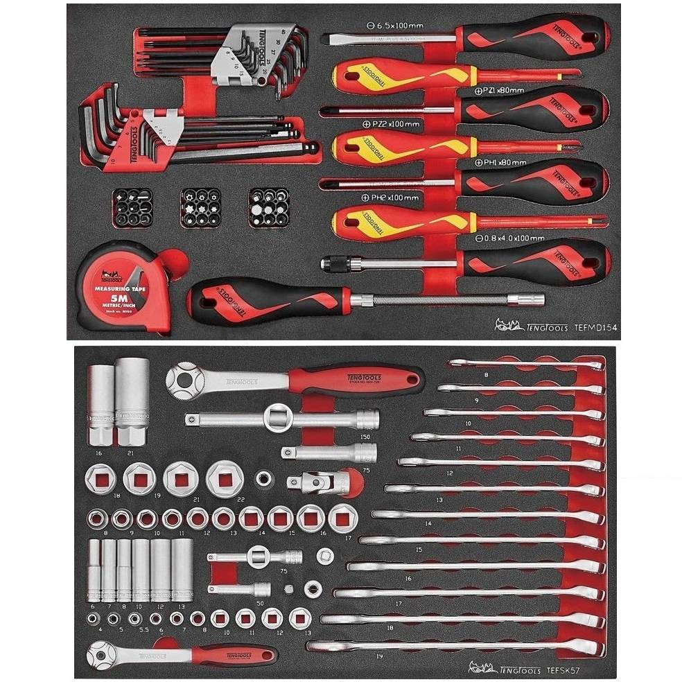 Zestaw narzędzi Teng Tools TC-6TE01 – 112 elementów