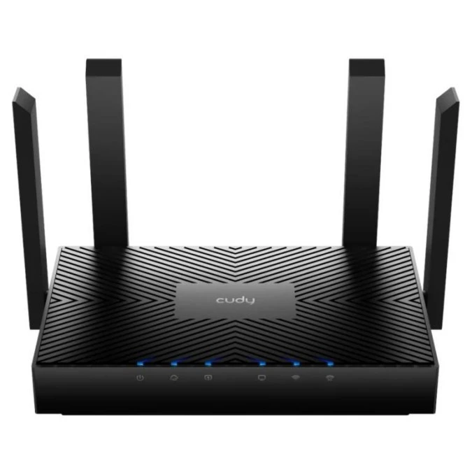 ROUTER WR3000 Wi‑Fi 6 2.4 GHz, 5 GHz 574 Mb/s + 2402 Mb/s CUDY