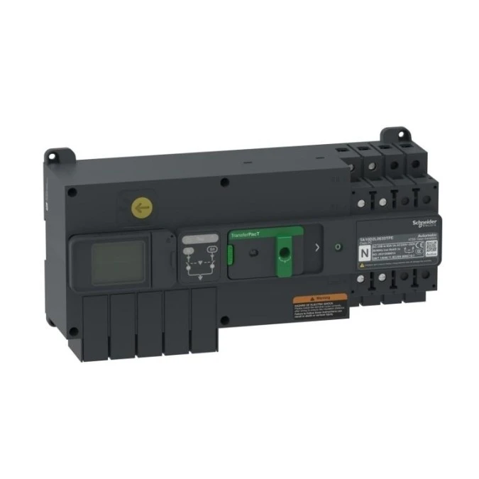 Przełącznik I‑0‑II 40A 2P sieć‑agregat LCD z komunikacją TransferPacT TA10D2L0403TPE