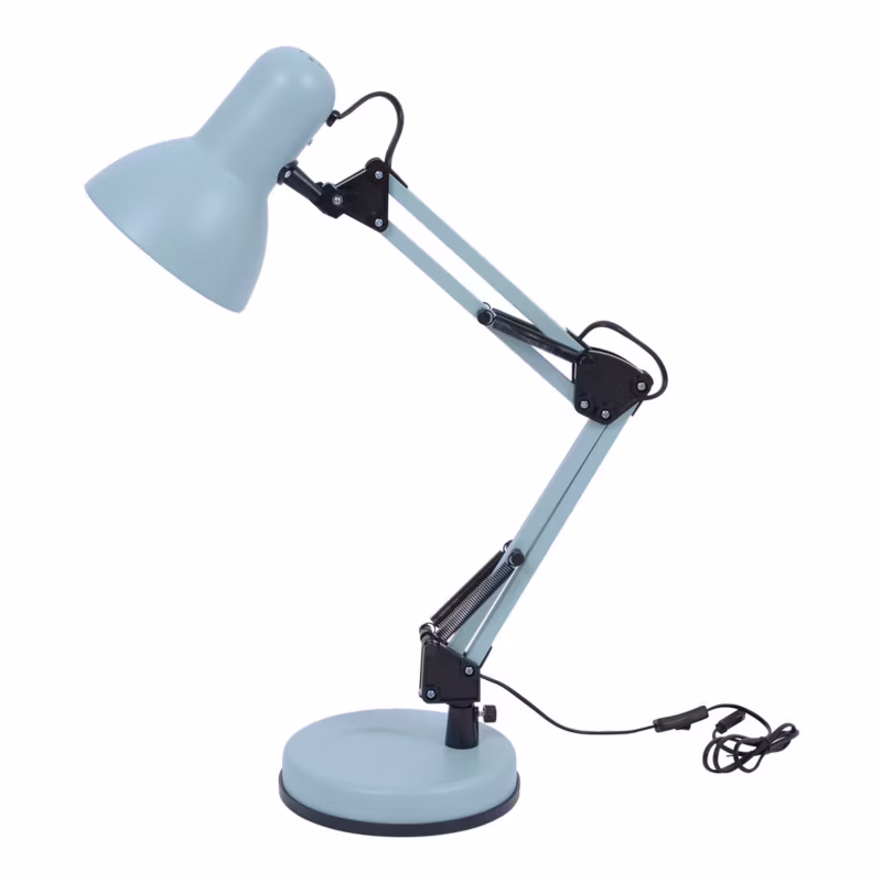 Lampa biurkowa Kaja Cosmo miętowo-czarna 1 x E27 x 60W IP20 wym: 55 x 16 x 16 cm metal – 1 szt.
