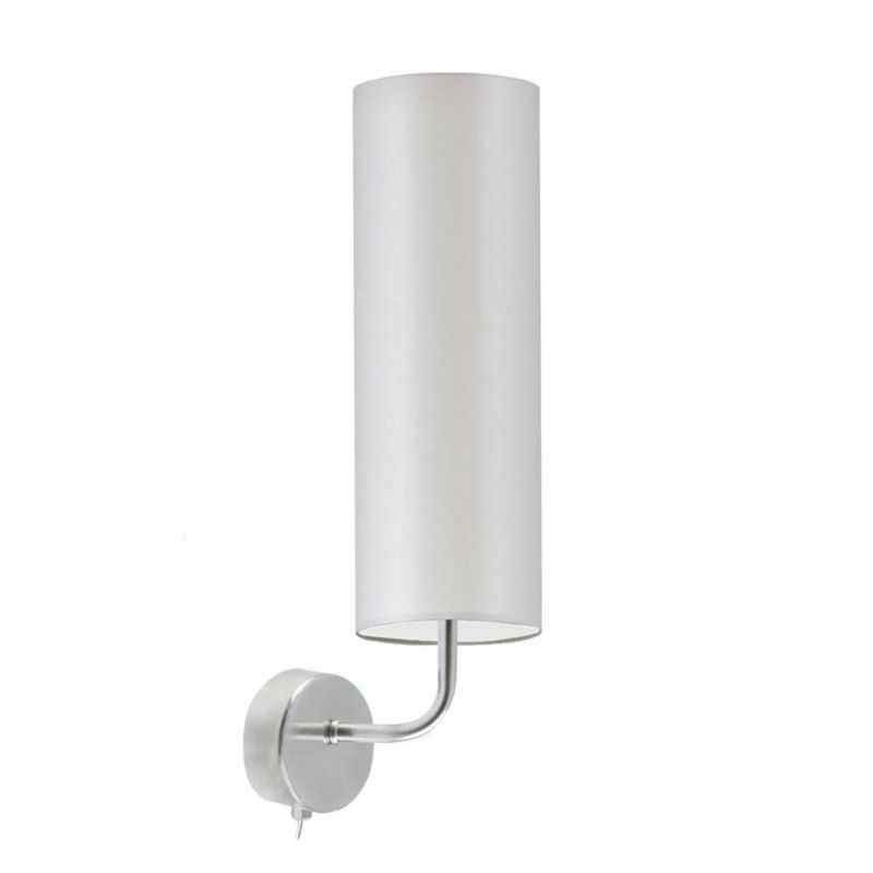Kinkiet Volta Light Factory Bell Jasny szary Abażur 1xE27 1szt.