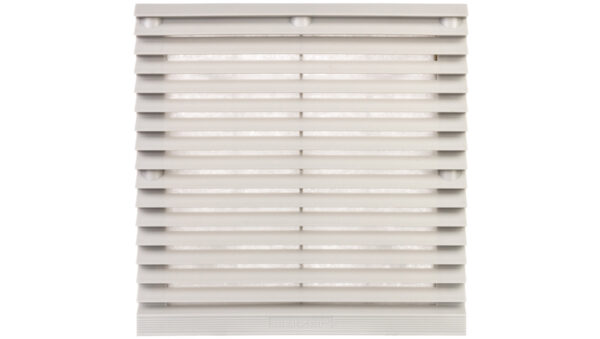 Kratka plastikowa z filtrem dla wentylatorów 172x150mm RAL7035 ZL-804 RAL7035