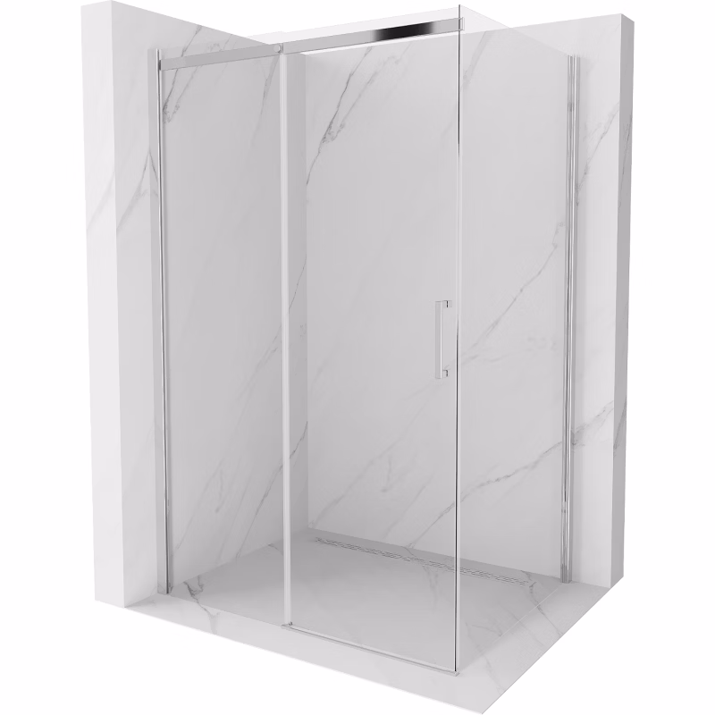 Kabina prysznicowa prostokątna Mexen Omega transparent 1 szt. 5903163388129