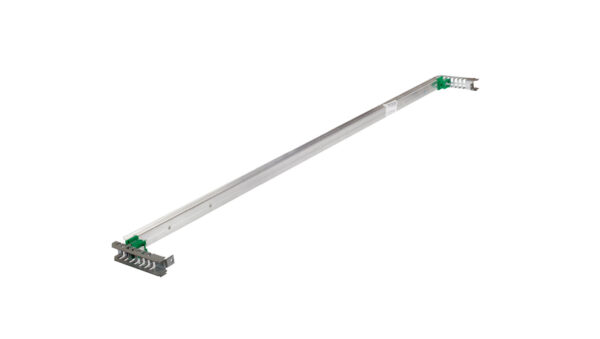 Szyna montażowa 35x15x1200mm stal z regulacją głębokości BPZ-DINR57-1200-T 293592
