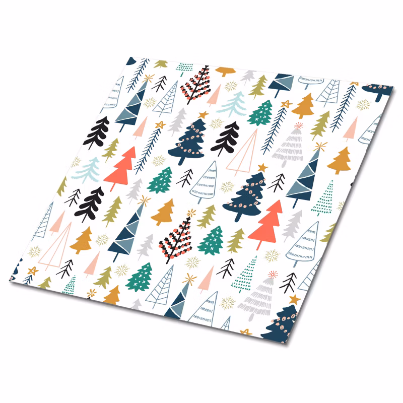 Kafelki samoprzylepne Tulup 30×30 cm Las drzew 9 szt.