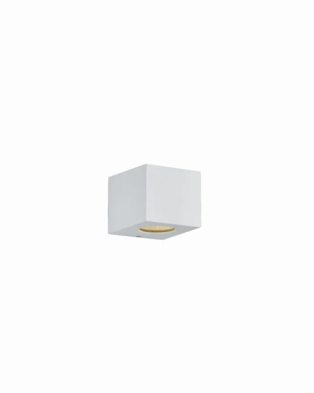 Kinkiet ścienny zewnętrzny RL Cordoba biały LED 2W 3000K 200lm IP44 wym: 9 x 10 x 10 cm tworzywo sztuczne – 1 szt.