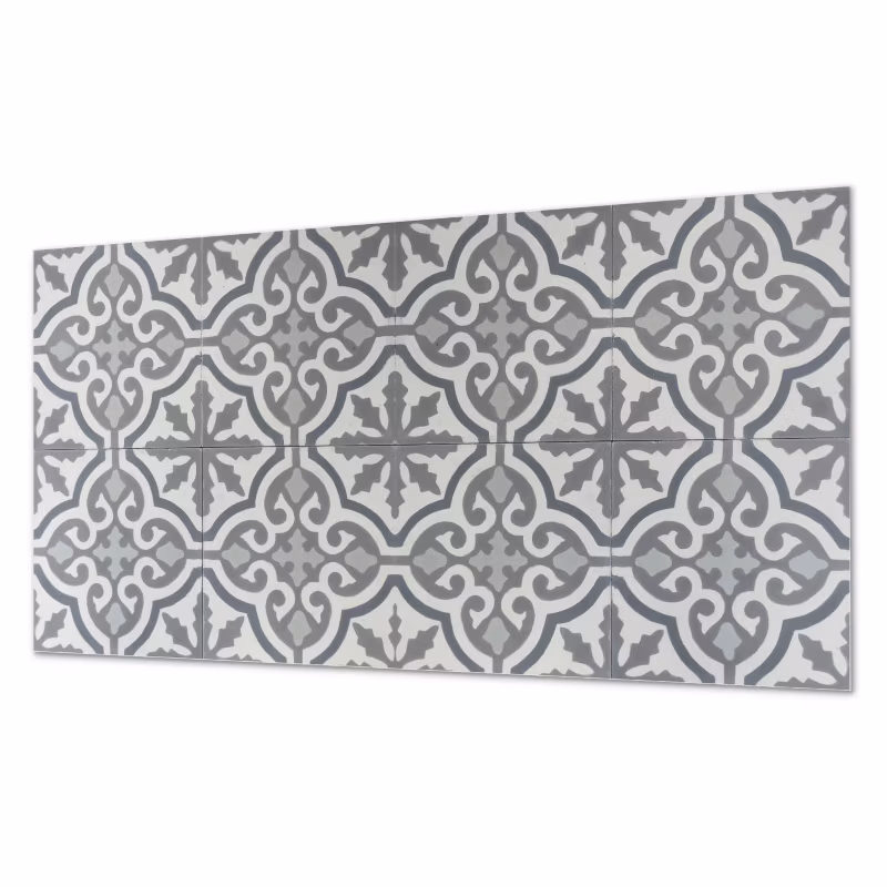 Komplet Kafelków PCV ArtPrintCave 60×30 cm Wzór mozaiki z ornamentami 6 szt.