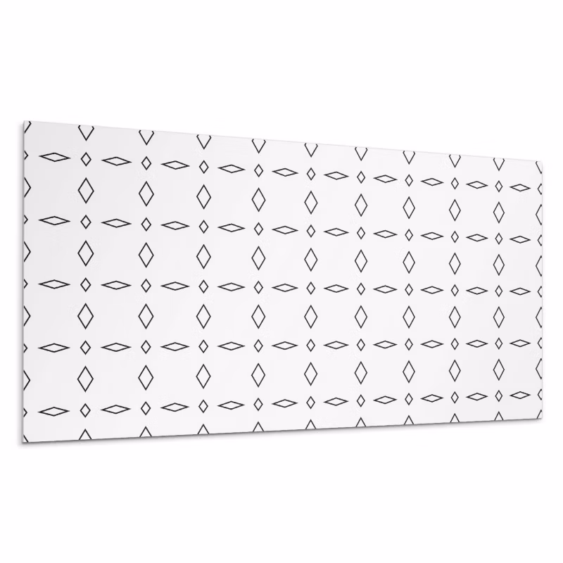 Kafelki samoprzylepne Wallfluent 40×20 cm Wzór rombów w stylu geometrycznym 10 szt.