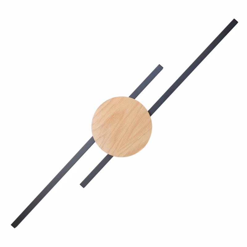 Kinkiet TK-Lighting Java Black Wood 2 dyskretne światło – 1szt.