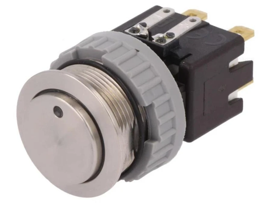 Przełącznik wandaloodporny Poz 2 DPST‑NO 12A/250VAC IP64 1241.6833.1124000
