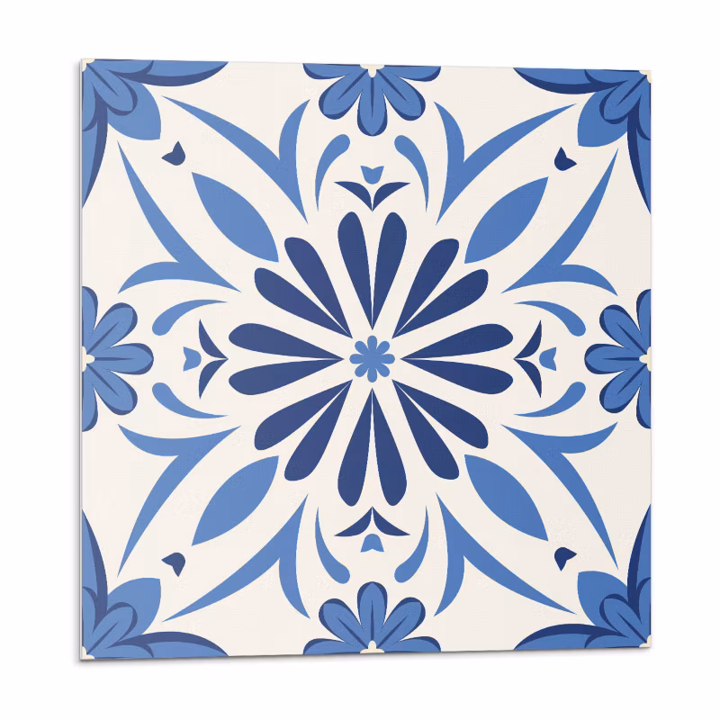 Kafelki samoprzylepne Wallfluent 20×20 cm Florystyczny design 20 szt. 4070095568941