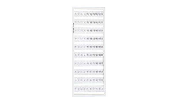 Ramka z oznacznikami 10x 11-20 209-503 /5szt./