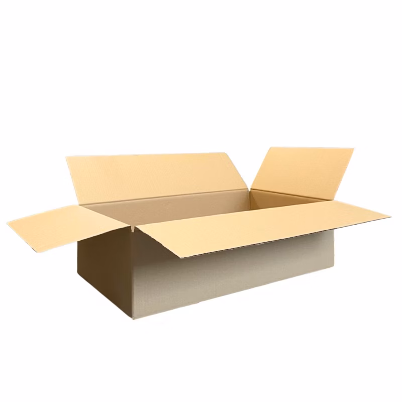 Karton klapowy TECH-PLAST 640x380x190 mm- regulowany o zmiennej wysokości: 190/80 mm, 3-w.- 200 szt.