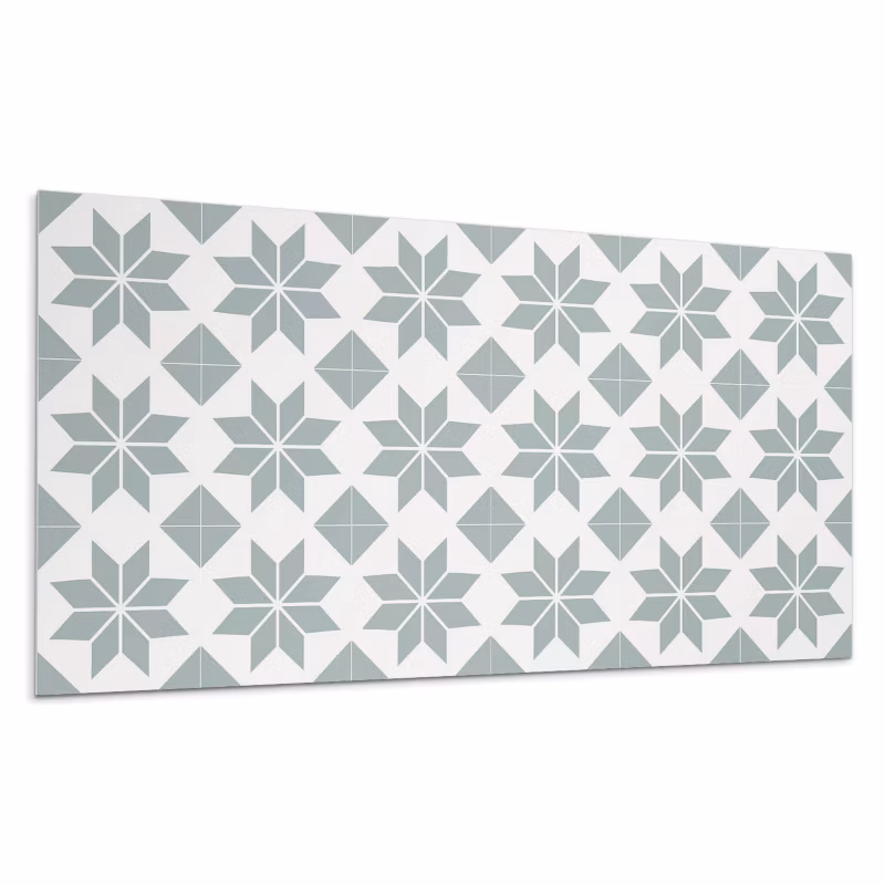 Kafelki samoprzylepne Wallfluent 40×20 cm Geometryczne florystyczne wzory 10 szt.