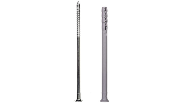 Kołek wbijany nylonowy szybkiego montażu z lejkiem Koelner FX-08L120 8 × 120 mm /opakowanie kartonowe 50 szt./