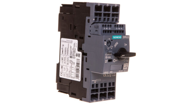 Wyłącznik silnikowy 3P 7,5kW 13-20A 1Z 1R S0 zaciski sprężynowe 3RV2021-4BA25