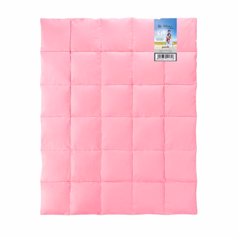 Kołdra AMZ Mr. Pillow półłpuch 220×200 cm Całoroczna Różowy 1 szt.