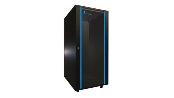 Szafa rack stojąca Extralink 27U 600×800 Czarna
