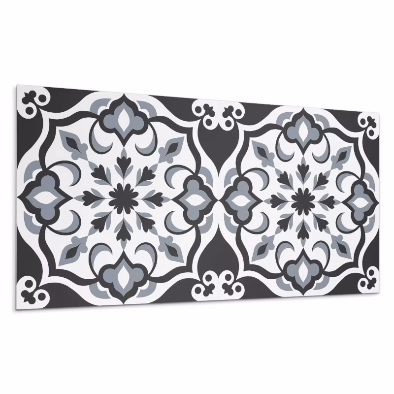 Kafelki samoprzylepne Wallfluent 60×30 cm Ornamentowy wzór kwiatowy 6 szt.