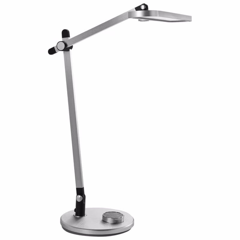 Lampa biurkowa LED Hydrus Ze ściemniaczem Srebrny 1 szt.