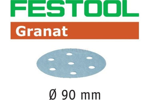 Krążek ścierny 90 mm do RO90 STF D90/6 Granat gradacja P80 Festool