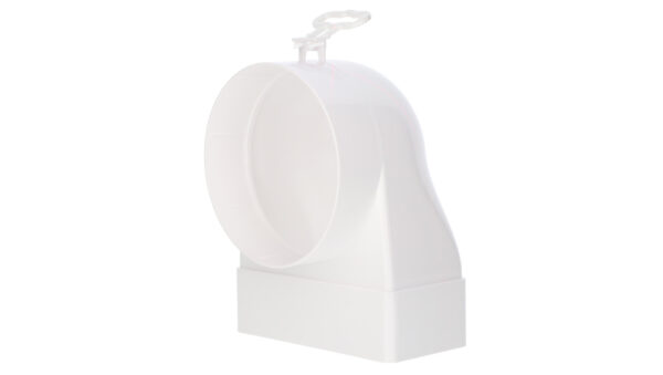 Kolano łącznikowe 90st. 60×120/fi100mm KP120-23