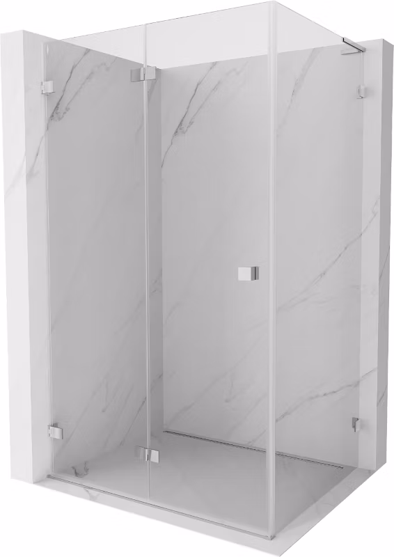 Kabina prysznicowa składana Mexen Lunar-F L transparent 95×80 cm 1 szt.